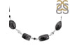 Black Rutile Necklace-NSL BLR-12-2
