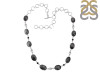 Black Rutile Necklace-NSL BLR-12-3