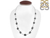 Black Rutile Necklace-NSL BLR-12-4