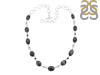 Black Rutile Necklace-NSL BLR-12-4