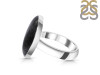 Black Rutile Adjustable Ring-ADJ-R BLR-2-145