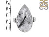 Black Rutile Adjustable Ring-ADJ-R BLR-2-164