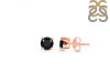 Black Tourmaline Stud Earring BLS-RDE-1321.