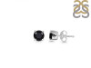 Black Tourmaline Stud Earring BLS-RDE-1321.