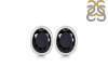 Black Tourmaline Stud Earring BLS-RDE-1370.