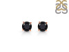 Black Tourmaline Stud Earring BLS-RDE-1435.