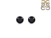 Black Tourmaline Stud Earring BLS-RDE-1436.