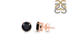 Black Tourmaline Stud Earring BLS-RDE-1436.