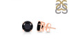 Black Tourmaline Stud Earring BLS-RDE-1437.