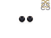 Black Tourmaline Stud Earring BLS-RDE-1438.