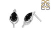Black Tourmaline Stud Earring BLS-RDE-26.