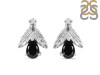 Black Tourmaline Stud Earring BLS-RDE-30.