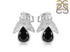 Black Tourmaline Stud Earring BLS-RDE-33.