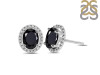 Black Tourmaline Stud Earring BLS-RDE-34.