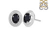 Black Tourmaline Stud Earring BLS-RDE-35.