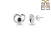 Black Tourmaline Stud Earring BLS-RDE-610.