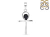 Black Tourmaline Ankh Pendant BLS-RDN-168.