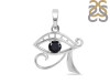 Black Tourmaline Eye Of Horus Pendant BLS-RDN-173.