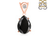 Black Tourmaline Pendant BLS-RDP-481-V-LOOP.