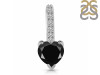 Black Tourmaline & White Topaz Pendant BLS-RDP-540.