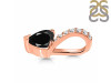 Black Tourmaline & White Topaz Pendant BLS-RDP-540.