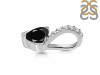 Black Tourmaline & White Topaz Pendant BLS-RDP-540.