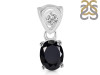 Black Tourmaline Pendant BLS-RDP-551-V-LOOP.