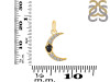 Black Tourmaline & White Topaz Pendant BLS-RDP-691.