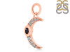 Black Tourmaline & White Topaz Pendant BLS-RDP-691.
