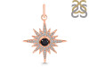 Black Tourmaline & White Topaz Pendant BLS-RDP-693.