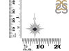 Black Tourmaline & White Topaz Pendant BLS-RDP-693.