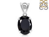 Black Tourmaline Pendant BLS-RDP-745-V-LOOP.