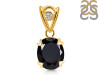 Black Tourmaline Pendant BLS-RDP-749-V-LOOP.