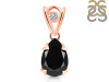 Black Tourmaline Pendant BLS-RDP-752-V-LOOP.
