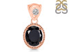 Black Tourmaline Pendant BLS-RDP-755-V-LOOP.