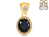 Black Tourmaline Pendant BLS-RDP-755-V-LOOP.