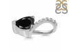 Black Tourmaline & White Topaz Pendant BLS-RDP-819.
