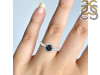 Black Tourmaline & White Topaz Ring BLS-RDR-1768.