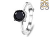 Black Tourmaline & White Topaz Ring BLS-RDR-1786.