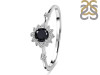 Black Tourmaline & White Topaz Ring BLS-RDR-1937.