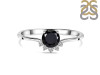 Black Tourmaline & White Topaz Ring BLS-RDR-1942.