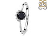 Black Tourmaline & White Topaz Ring BLS-RDR-1942.