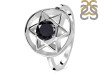 Black Tourmaline Pentacle Ring BLS-RDR-2137.