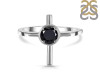 Black Tourmaline Holy Cross Ring BLS-RDR-2143.