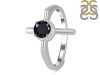 Black Tourmaline Holy Cross Ring BLS-RDR-2143.