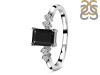 Black Tourmaline & White Topaz Ring BLS-RDR-2187.