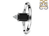 Black Tourmaline & White Topaz Ring BLS-RDR-2194.