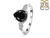 Black Tourmaline & White Topaz Ring BLS-RDR-2216.