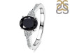 Black Tourmaline & White Topaz Ring BLS-RDR-2219.