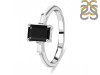 Black Tourmaline & White Topaz Ring BLS-RDR-2251.